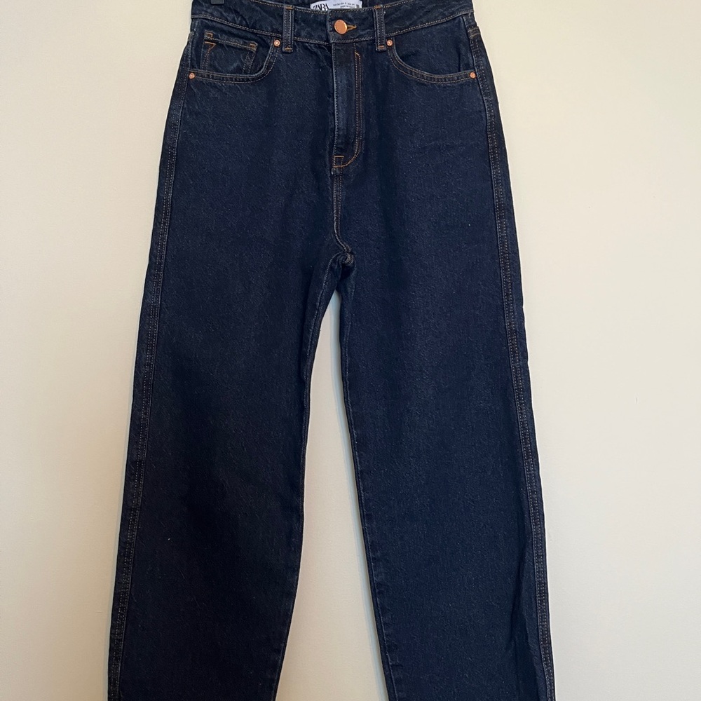 Zara straight leg jeans